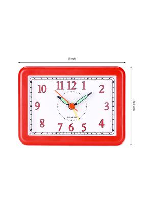 plastic 5" x 3.5" designer alarm clock - 16244075 - Standard Image - 3