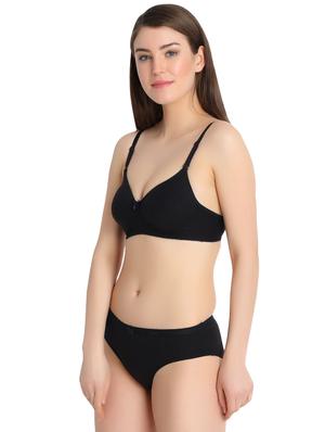 set of 2 solid bra and panty set - 16249326 - Standard Image - 6