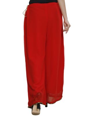 embellished flared palazzo - 16249577 - Standard Image - 3