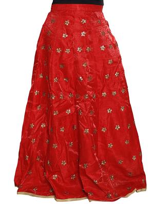 embellished a-line skirt - 16249600 - Standard Image - 3