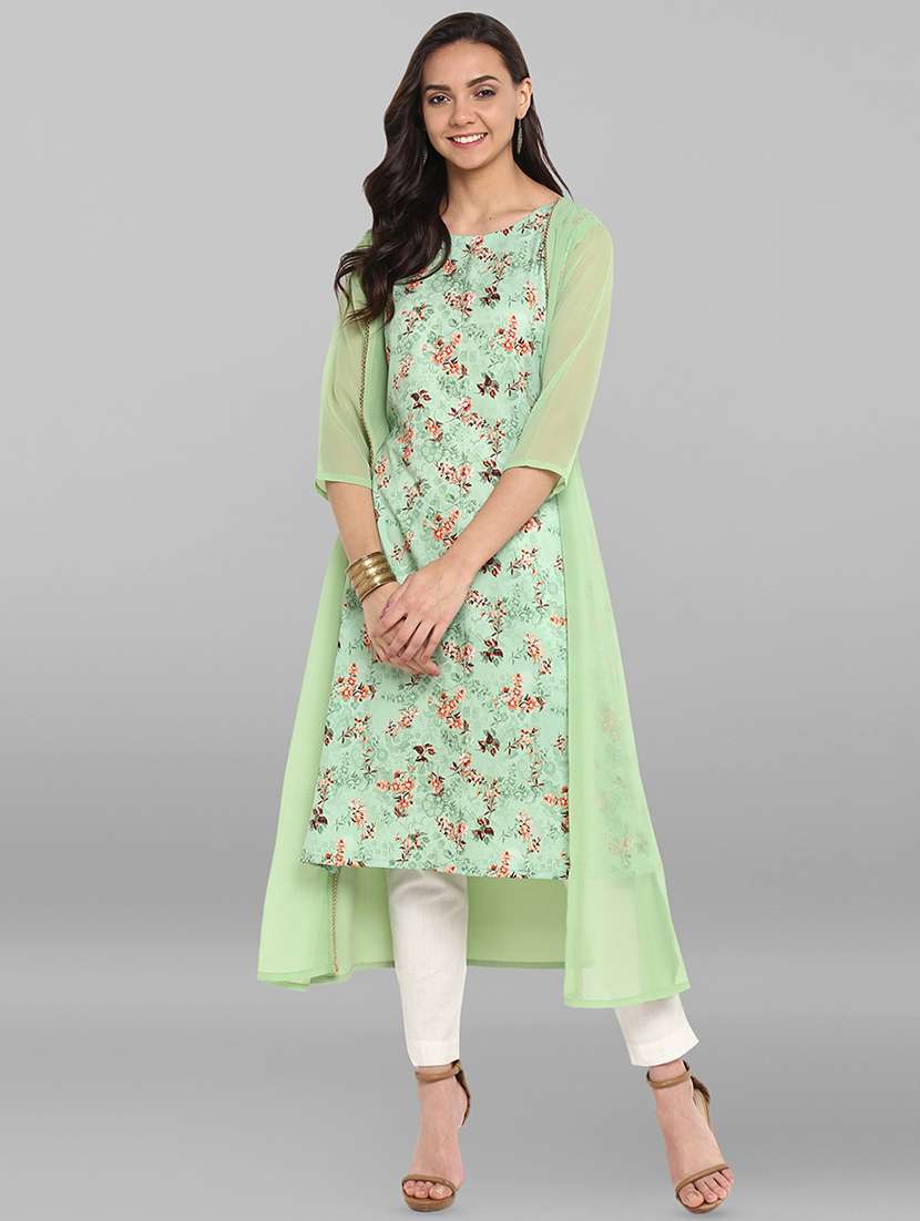 women's high-low kurta