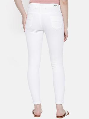 turn up hem skinny fit jeans - 16252559 - Standard Image - 3