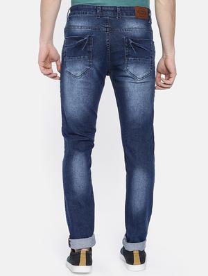 blue heavy washed jeans - 16252606 - Standard Image - 3
