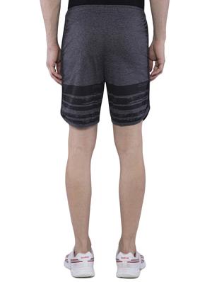 grey striped shorts - 16253039 - Standard Image - 3
