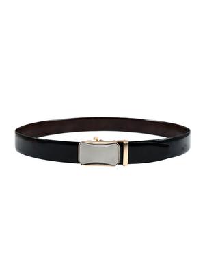 black leather belt - 16255024 - Standard Image - 3