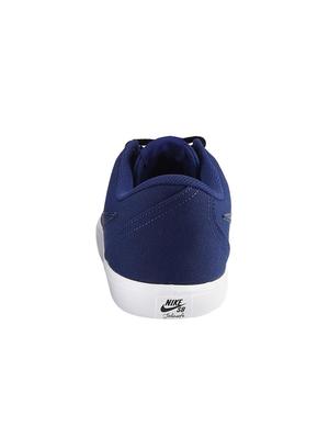 blue canvas lace up sneakers - 16256076 - Standard Image - 3