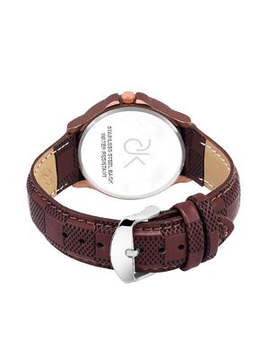 ADK Analog Brown Dial Wrist watch For Men-JG-02 - 16257380 - Standard Image - 3
