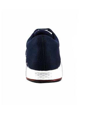 navy blue mesh sport shoes - 16257492 - Standard Image - 3