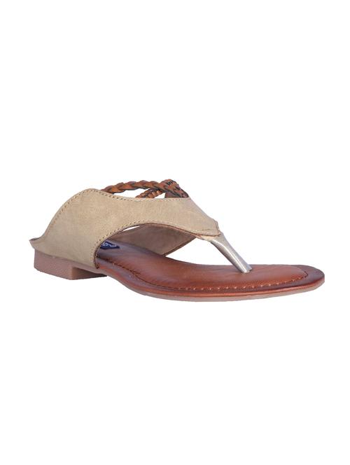 beige toe separator sandals - 16258993 - Very Small Image - 1