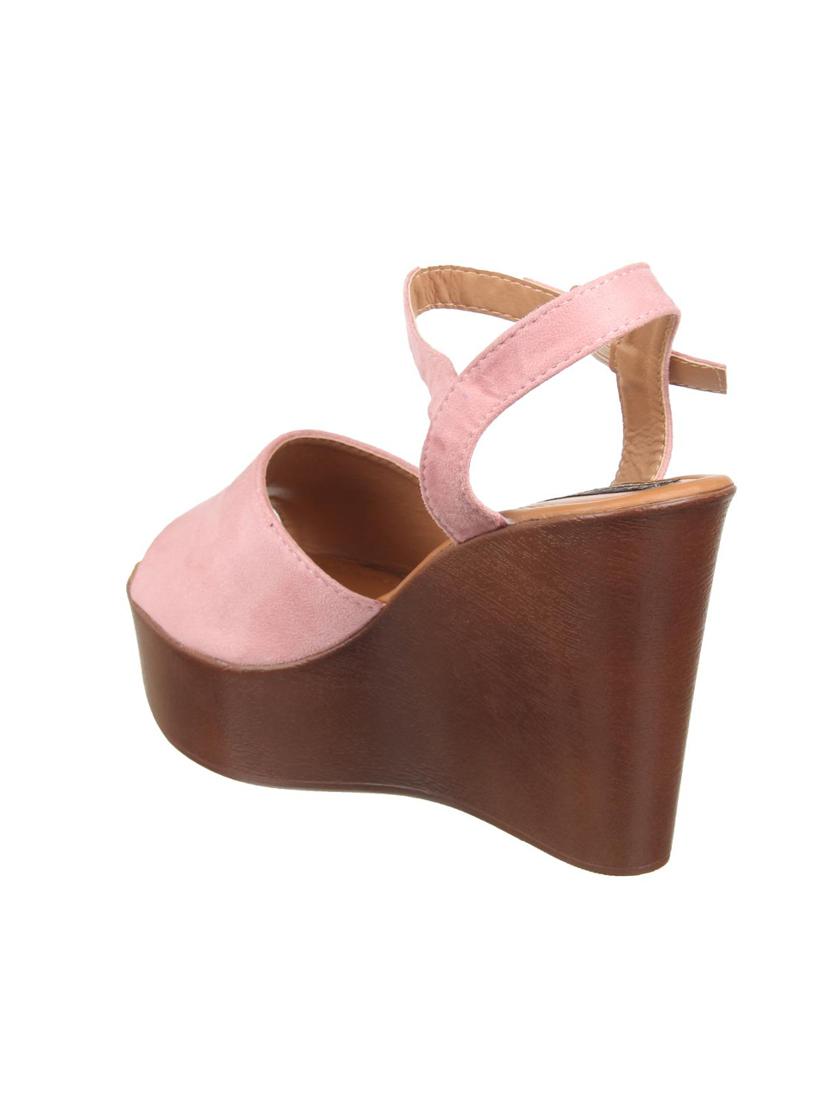pink platforms wedges - 16260444 - Zoom Image - 3