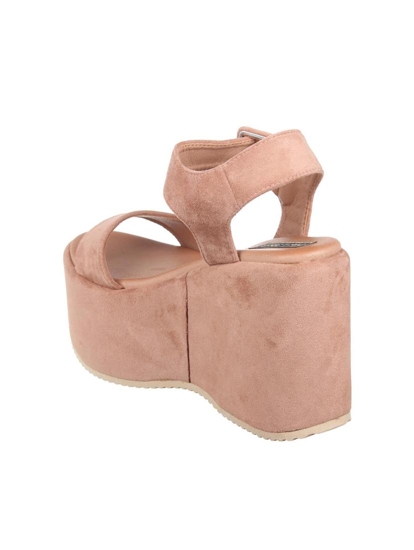 pink platforms wedges - 16260454 - Zoom Image - 3
