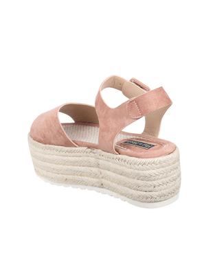 pink platforms wedges - 16260462 - Standard Image - 3