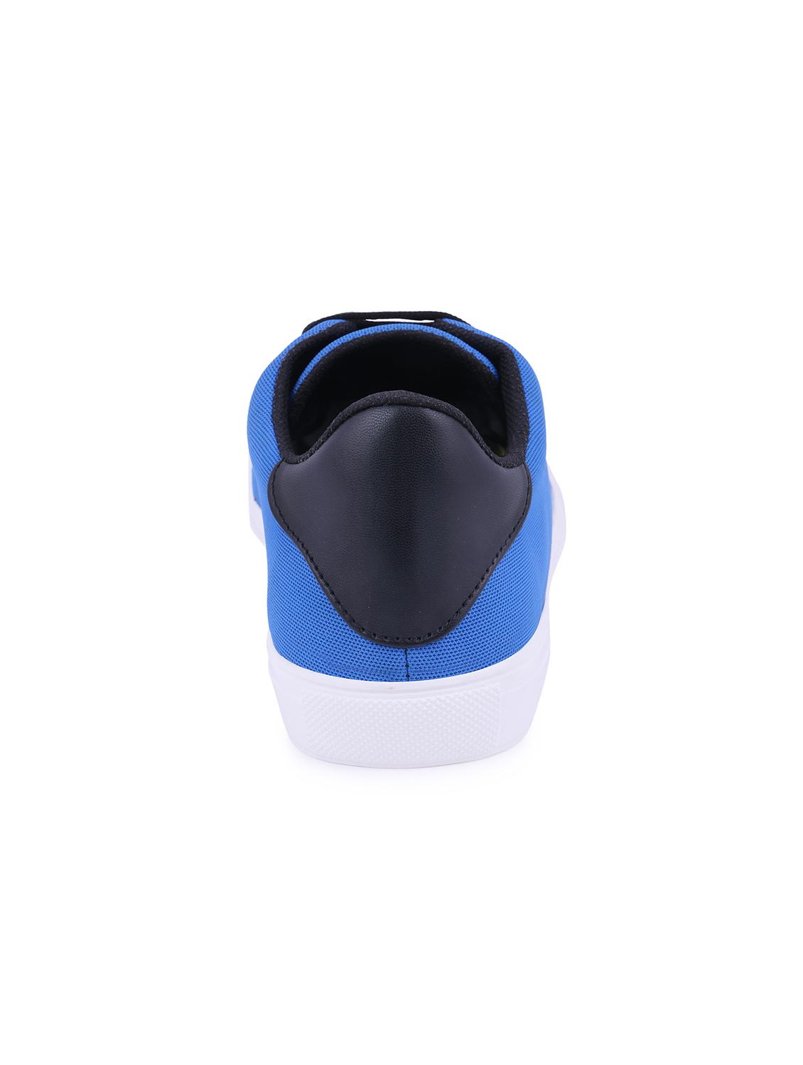blue canvas lace up sneakers - 16260761 - Zoom Image - 3