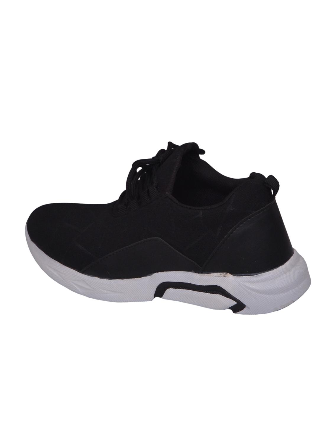 black fabric sport shoes - 16260896 - Zoom Image - 3
