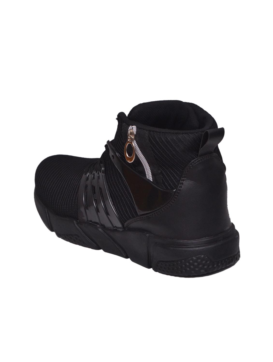 black mesh sport shoes - 16260901 - Zoom Image - 3