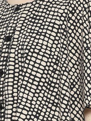 button detail overlay maxi dress - 16262068 - Standard Image - 3