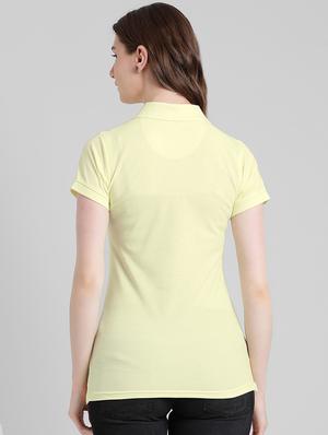 polo neck short sleeved tee - 16263975 - Standard Image - 3