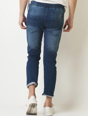 blue light washed jeans - 16265111 - Standard Image - 3