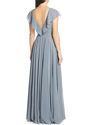 tie knot wrap flare dress - 16265600 - Standard Image - 3