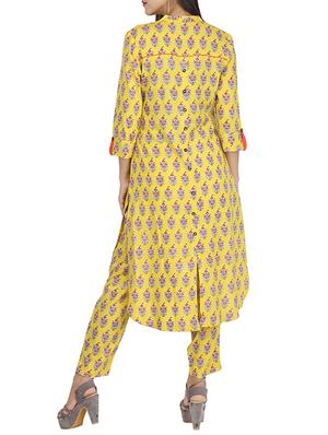 floral printed kurta pant set - 16266321 - Standard Image - 3