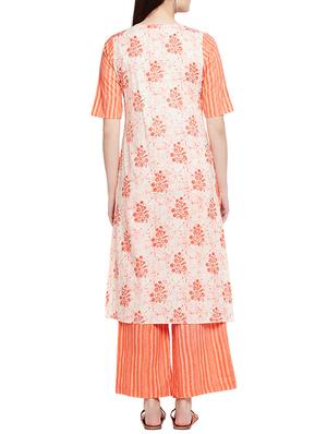 floral printed kurta palazzo set - 16266324 - Standard Image - 3