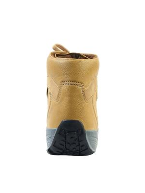 tan leatherette low ankle boots - 16266556 - Standard Image - 3