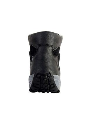 black leatherette low ankle boots - 16266737 - Standard Image - 3