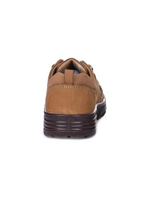 brown leather lace up shoes - 16266764 - Standard Image - 3