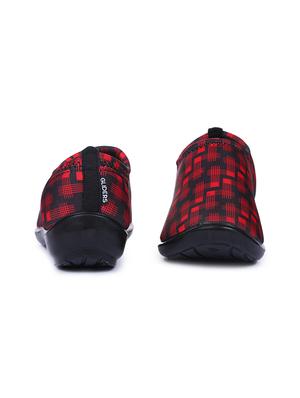 red slip on casual shoes - 16267114 - Standard Image - 3