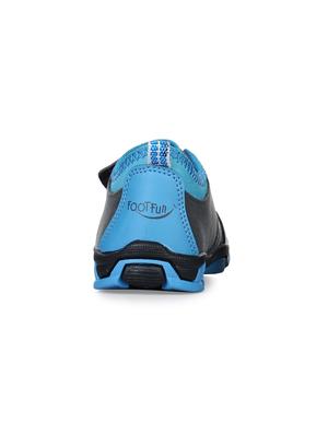 blue leatherette sports shoe - 16267543 - Standard Image - 3