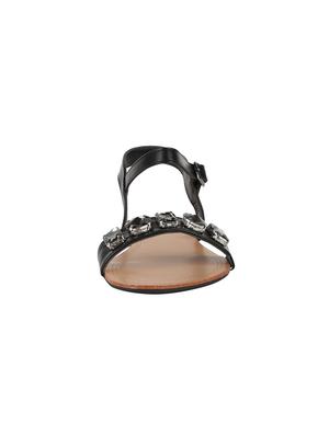 black back strap sandals - 16269600 - Standard Image - 3