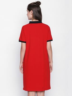 Color block striped shift dress - 16269916 - Standard Image - 3