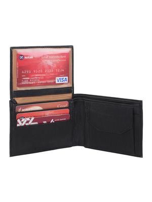 black leather wallet - 16270014 - Standard Image - 3