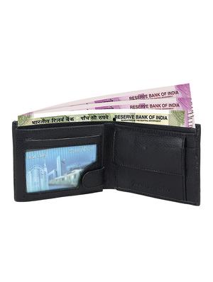 black leather wallet - 16270032 - Standard Image - 3