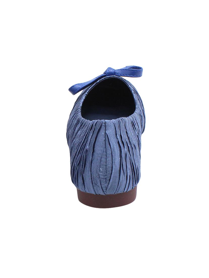 blue slip on ballerinas - 16270156 - Zoom Image - 3