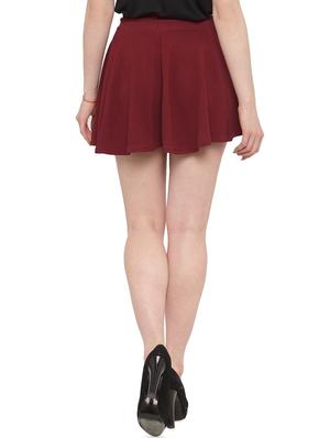 high rise skater skirt - 16270499 - Standard Image - 3