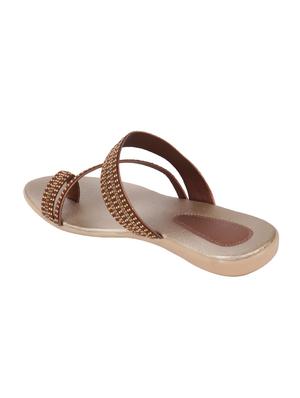 copper one toe sandals - 16270992 - Standard Image - 3
