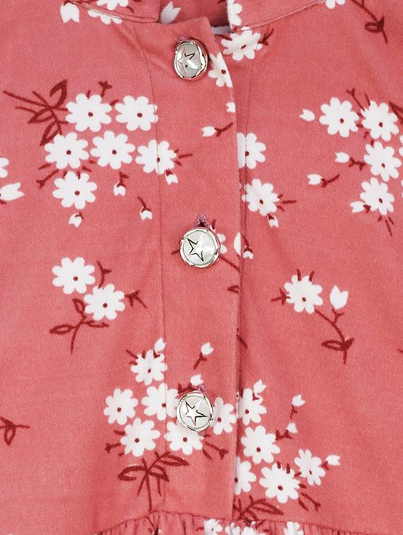 pink cotton blend frock - 16271726 - Zoom Image - 3