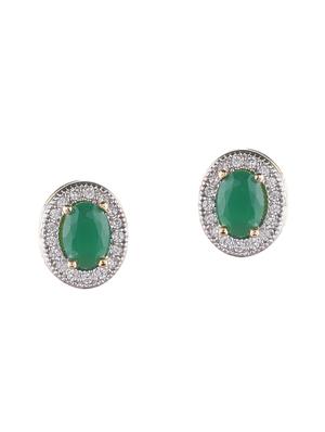 green brass pendants and earring - 16272107 - Standard Image - 3