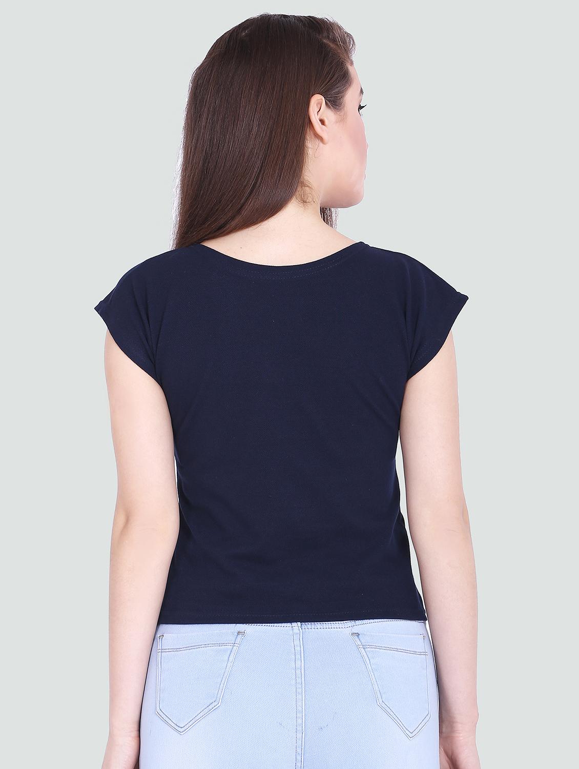 cap sleeved quirky print tee - 16272250 - Zoom Image - 3