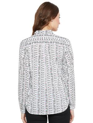 quirky prints long sleeved shirt - 16272682 - Standard Image - 3