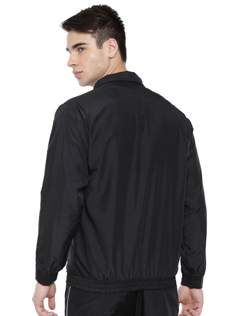 black polyester casual jacket - 16273756 - Zoom Image - 3