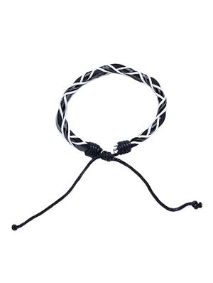 black leather bracelet - 16274140 - Standard Image - 3