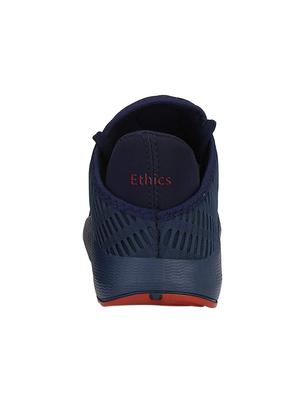 navy blue mesh sport shoes - 16275775 - Standard Image - 3