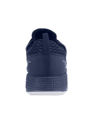 navy blue mesh sport shoes - 16275790 - Standard Image - 3
