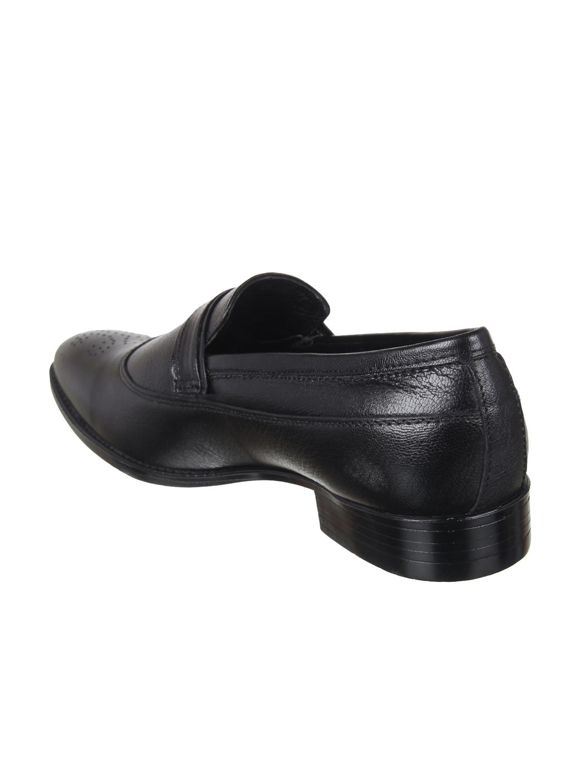 black leather slipons - 16280553 - Zoom Image - 3