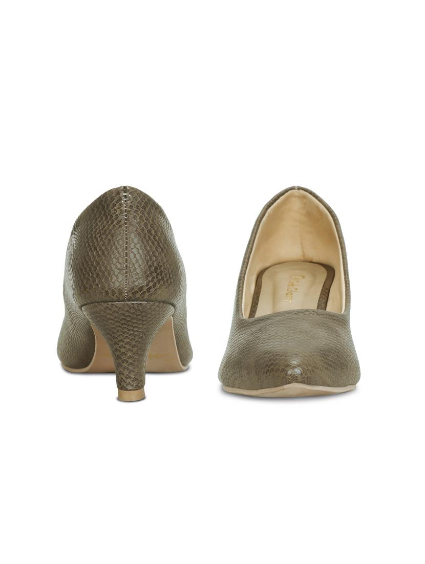 brown slip on pumps - 16281879 - Zoom Image - 3
