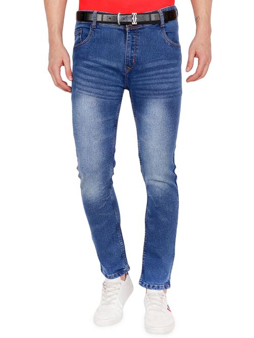 blue heavy washed jeans - 16282159 - Standard Image - 1