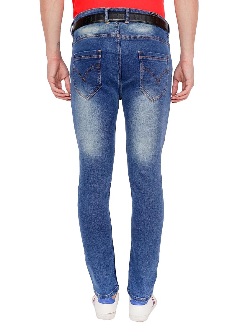 blue heavy washed jeans - 16282159 - Zoom Image - 3