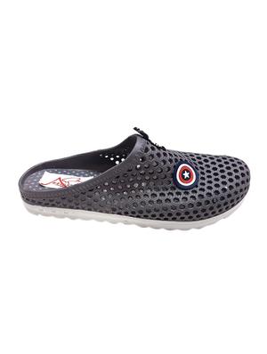 grey rubber slip on mules - 16282729 - Standard Image - 3